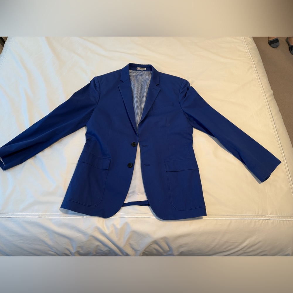 Men’s Express Blue Blazer, Small